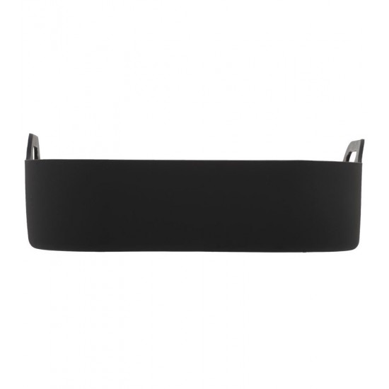 Forma 20x9cm Quadrada De Silicone Para Air Fryer Preta